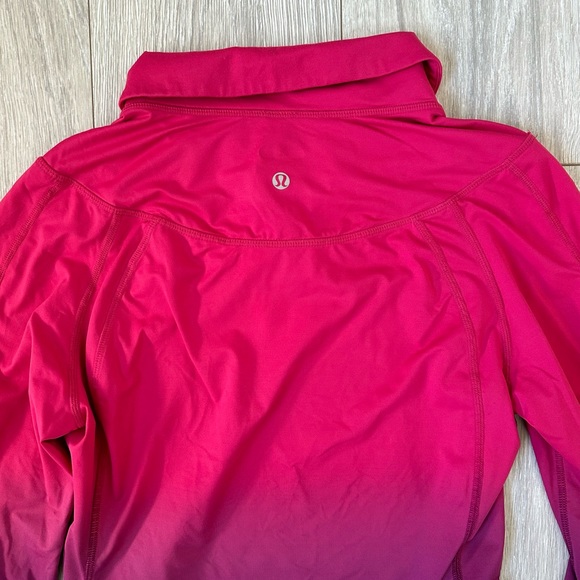 Lululemon Run Trail Ombré Pink Purple Long Sleeve - Picture 2 of 4